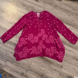 Johnny Was Blossom Georgette Blouse